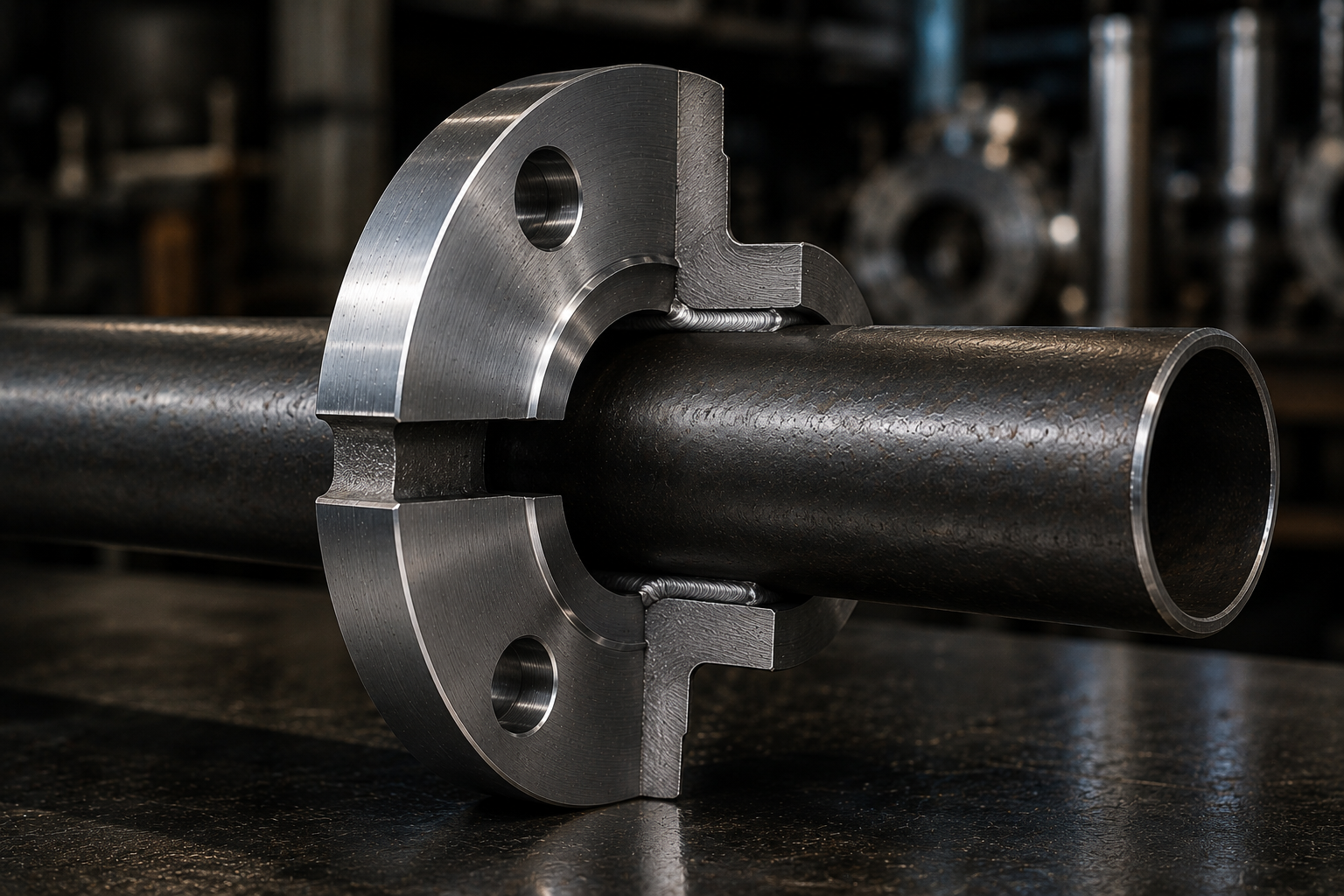 Design & Construction of Flat Face Slip-On Flanges