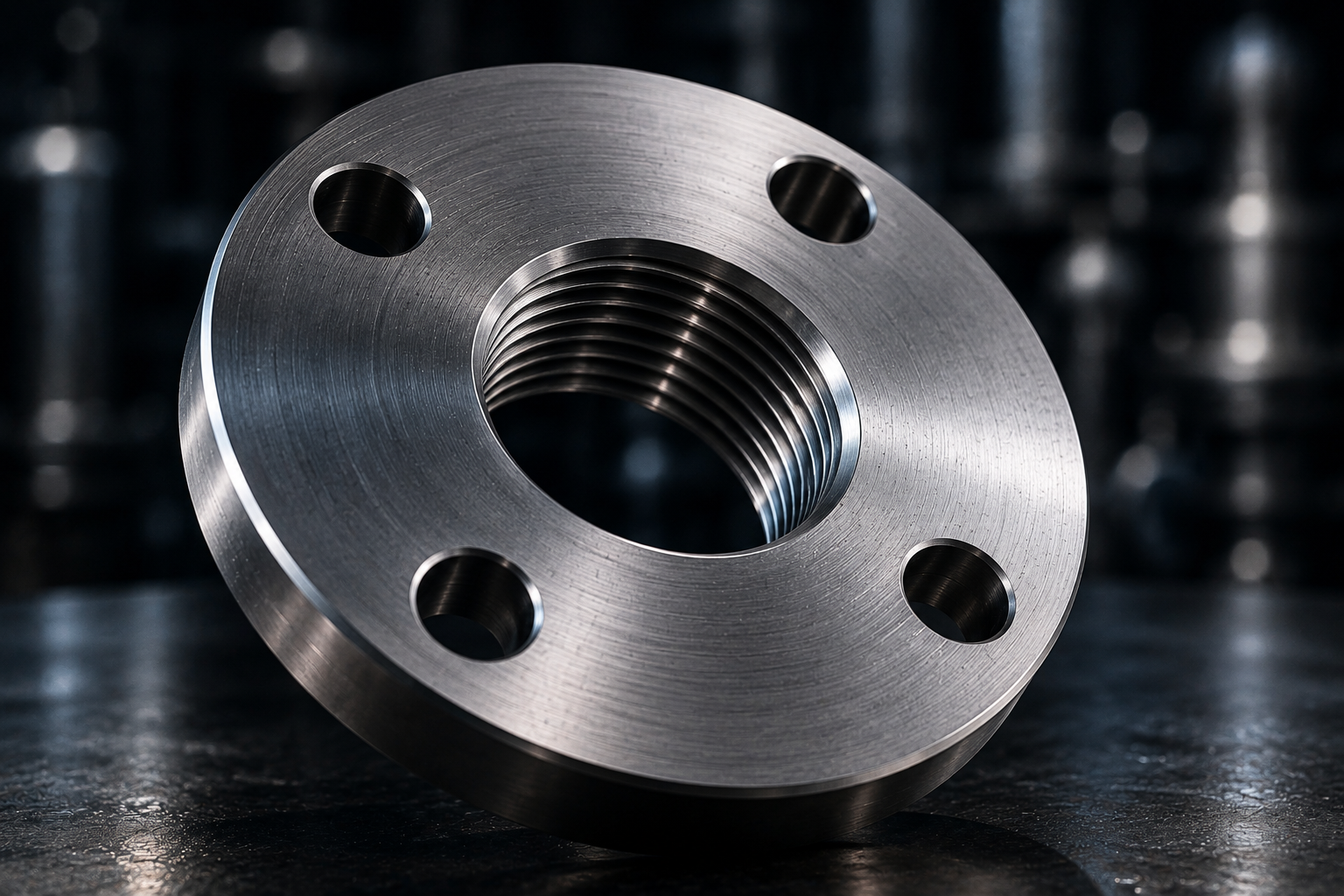 Flat Face Threaded Flange
