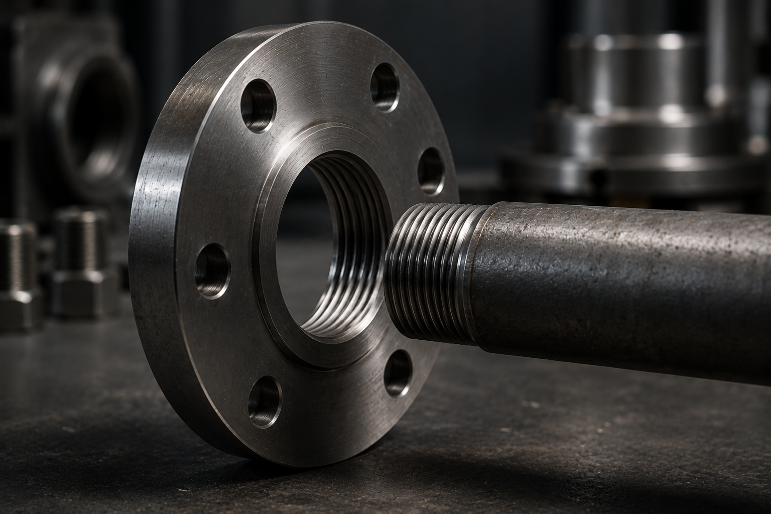 What Is a Flat Face Threaded Flange