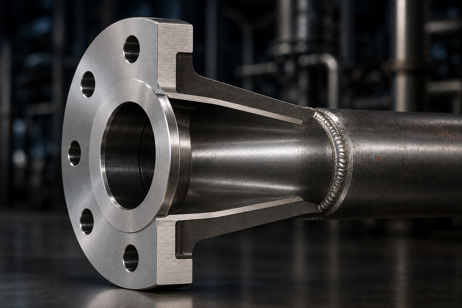 What Is a Flat Face Weld Neck Flange