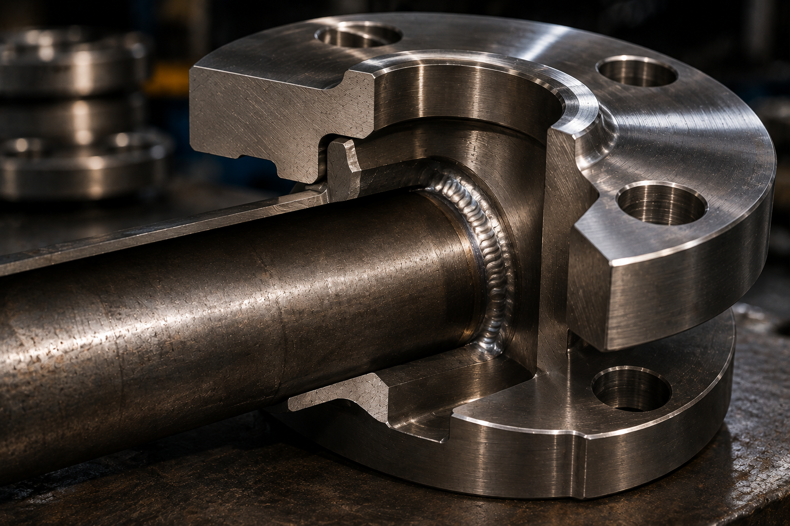 Raised Face Socket Weld Flange Industrial Piping