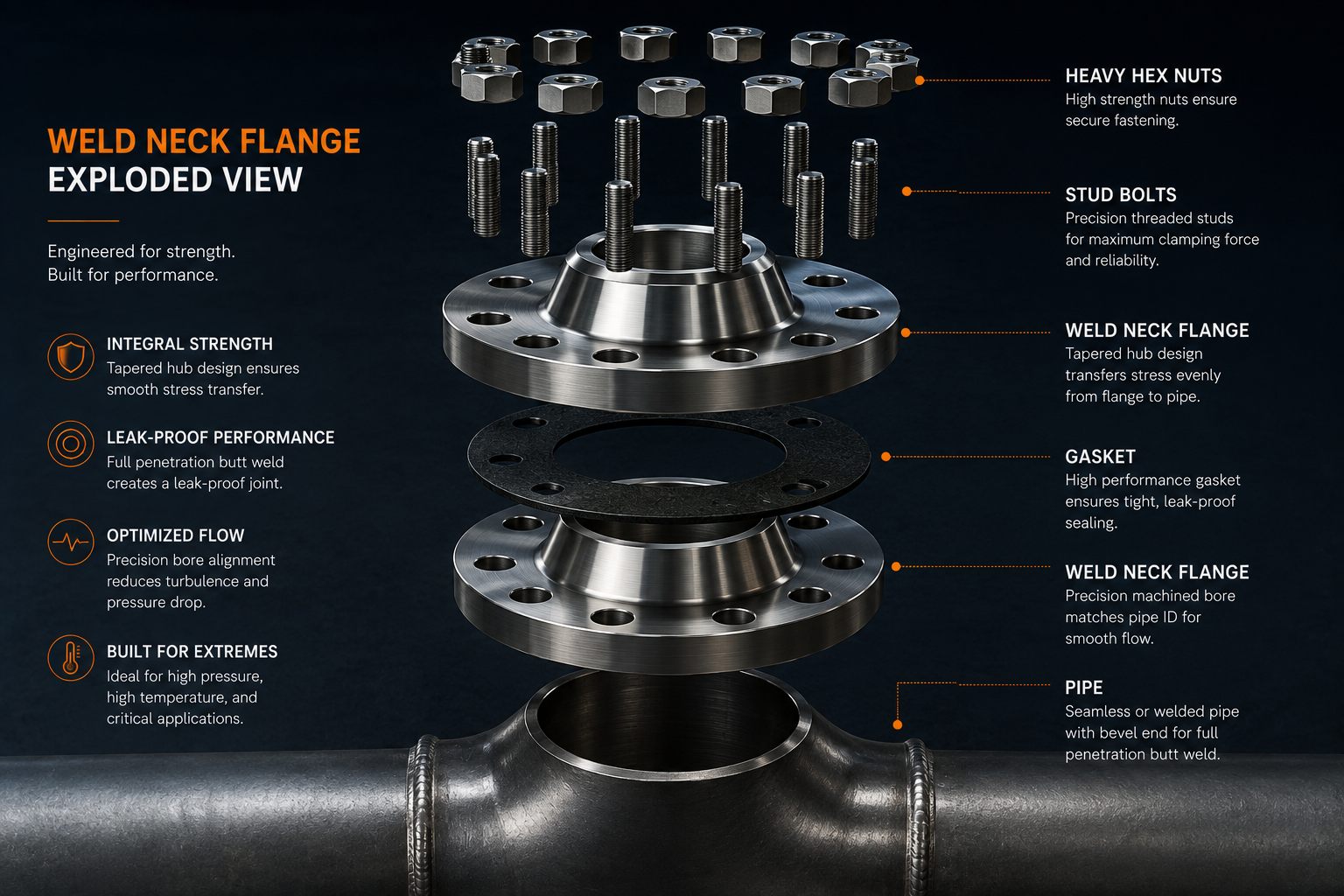 Advantages Weld Neck Flange Comparison